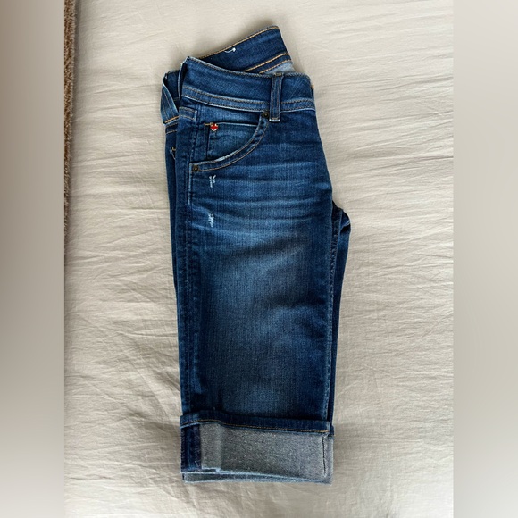 Hudson Jeans Palerme Knee Cuffed Jean Shorts - Picture 16 of 16